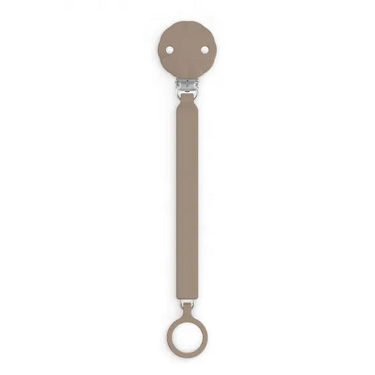 Ciuccio Wonder Raw Umber in silicone con clip