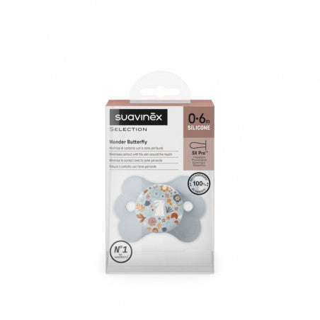 Sucette SX Pro Wonderland 0-6M Silicone Bleu