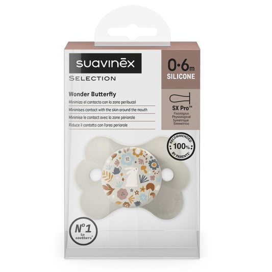 Ciuccio Wonderland SX Pro in silicone 0-6M Liberty Beige