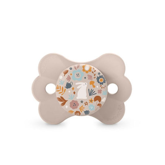 Ciuccio in silicone Wonderland Liberty 0-6M Rosa