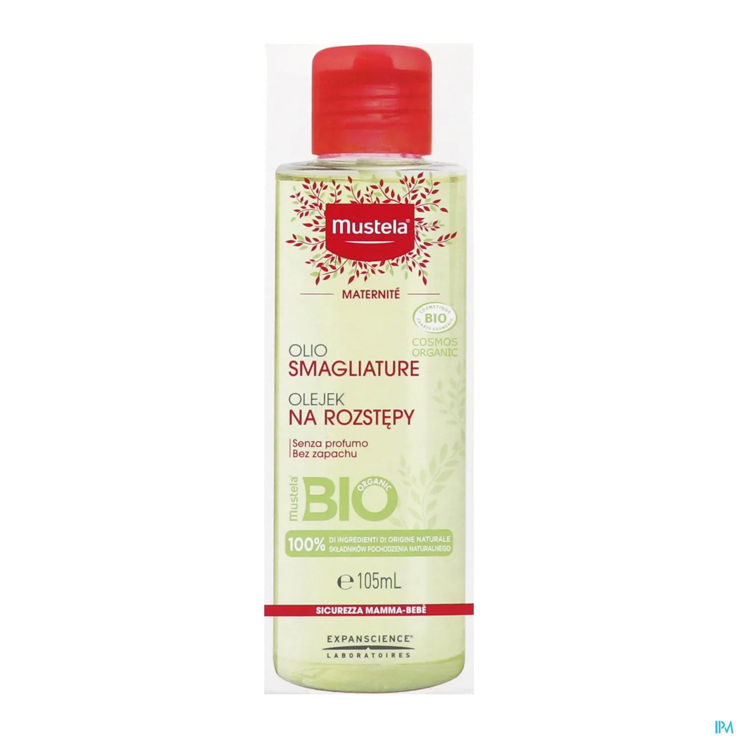 Olio biologico per smagliature per la maternità 105 ml