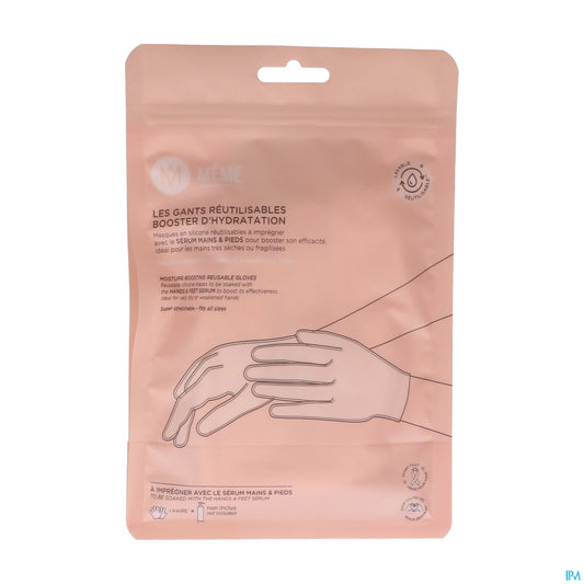 MÊME Gants Réutilisables Booster d'Hydratation 1 paire