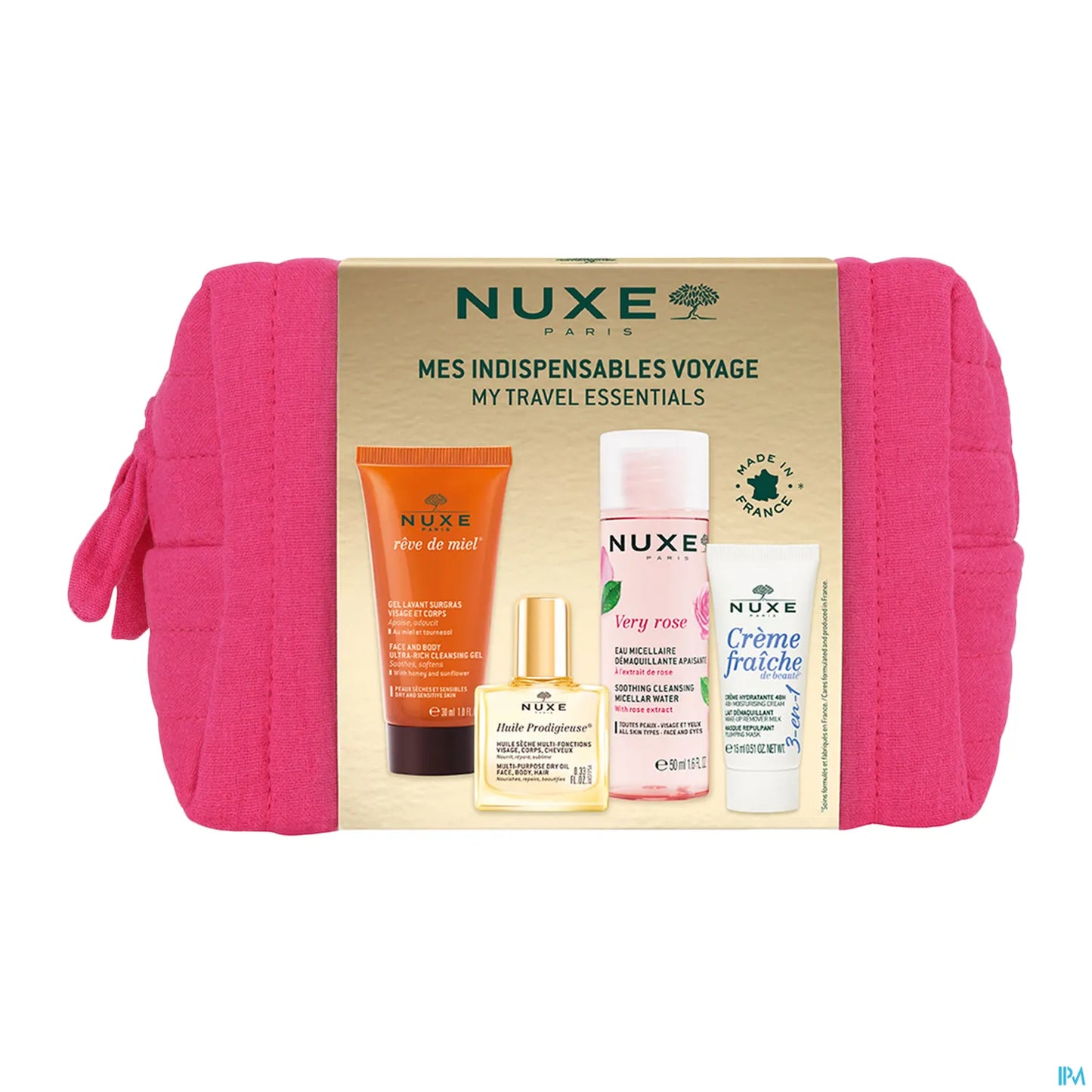 Trousse Voyage - 4 Produits Cultes Format Voyage