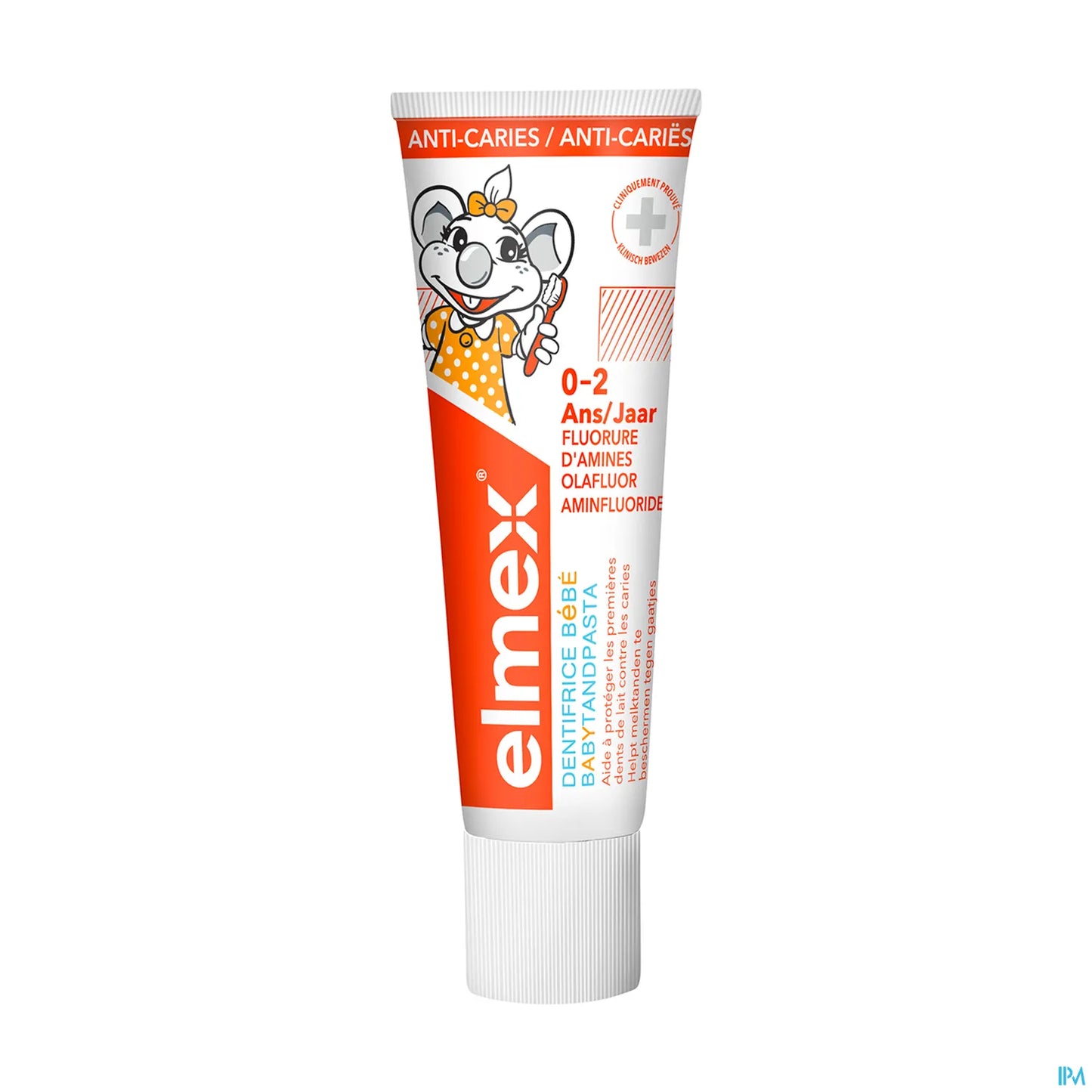 Dentifrice Bébé 0-2 Ans Fluoré 50ml