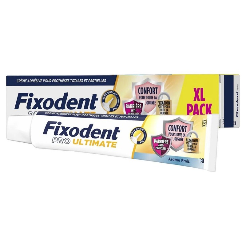 Pro Ultimate Crème Adhésive Fraîcheur Prothèses Totales Partielles 57g