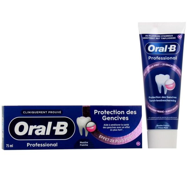 Oral-B Dentifrice Professional Protection Des Gencives 125ml