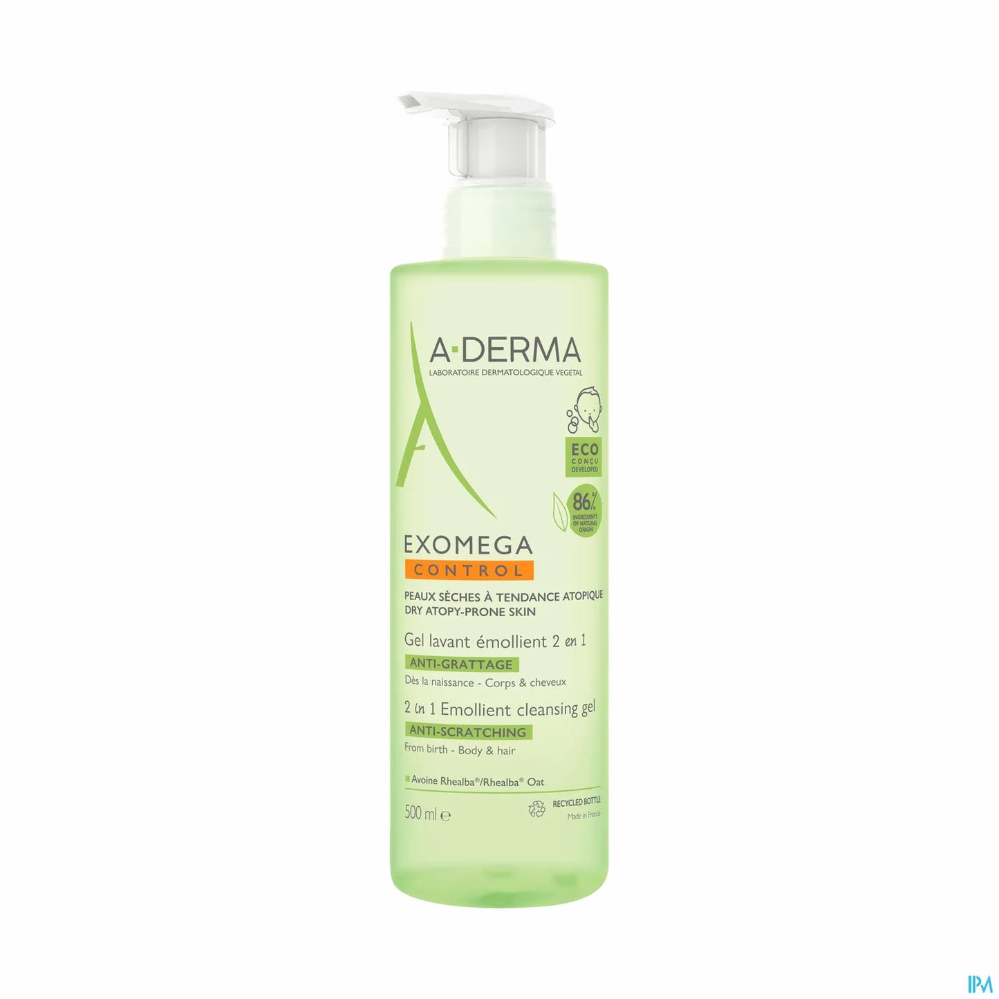 Exomega Control Gel Detergente Emolliente Antiprurito 500ml