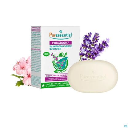 Shampoo solido quotidiano biologico Pouxdoux 60 g