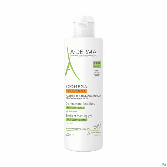 Exomega Control Gel schiumogeno emolliente antiprurito 500 ml