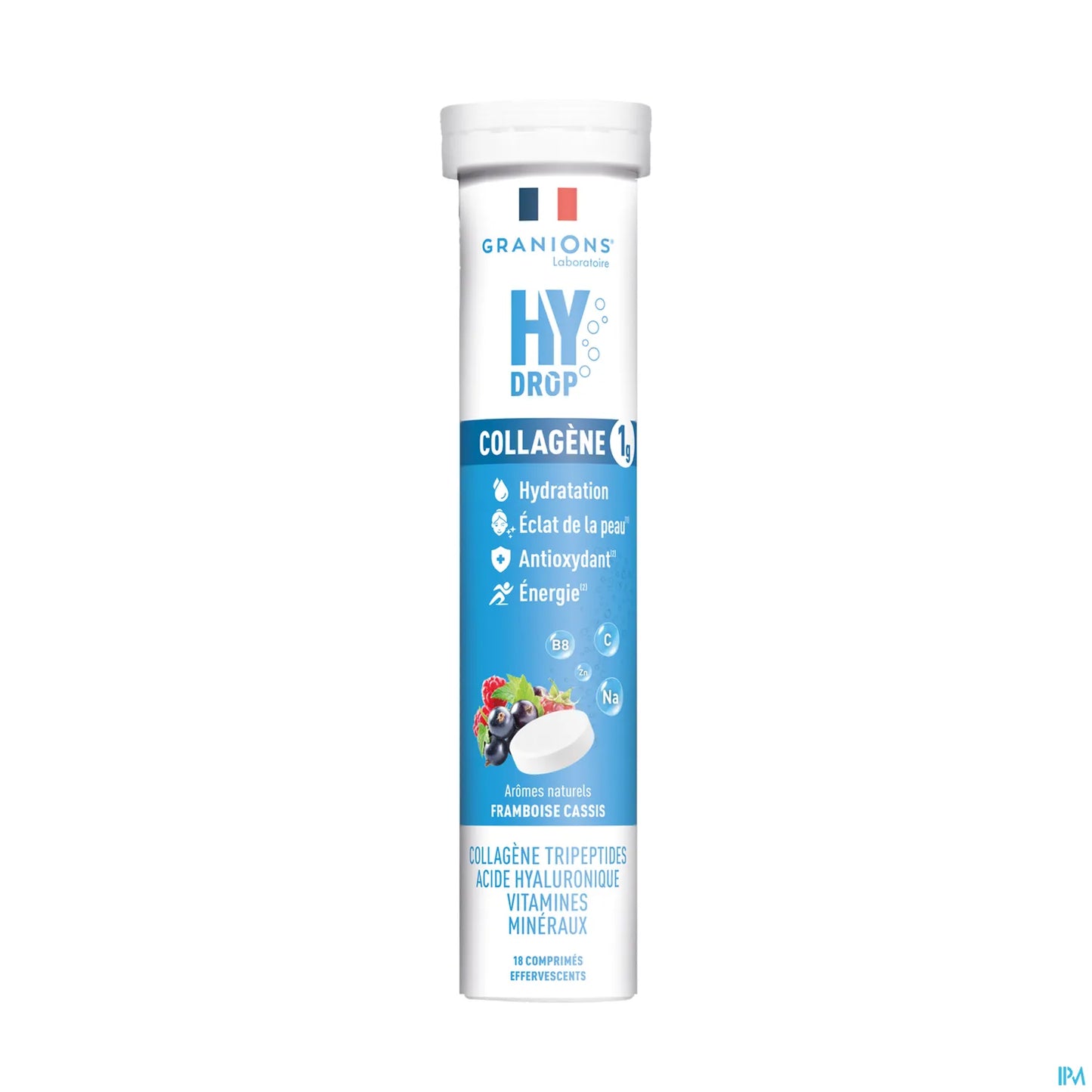 Hydrop Collagen Lampone Ribes Nero 18 Compresse Effervescenti