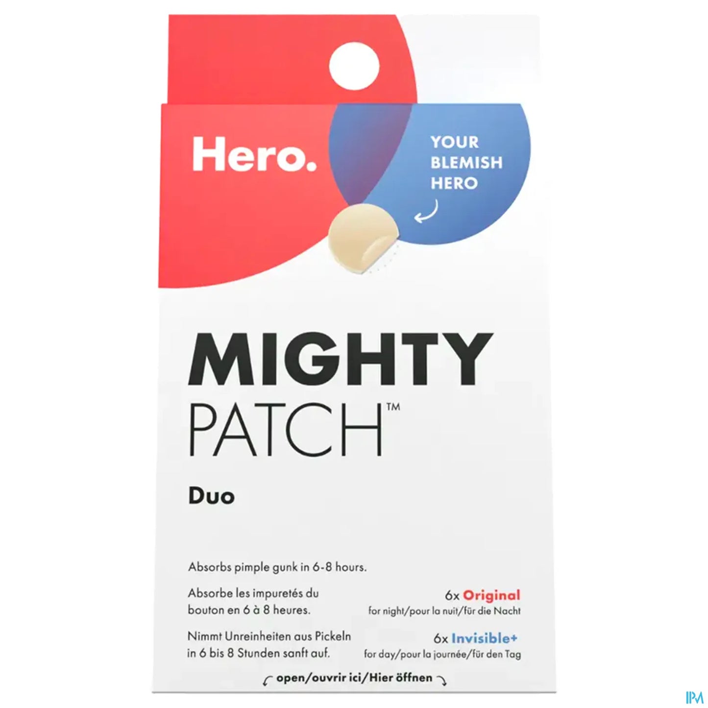 Mighty Patch Duo Anti-Acne 12 cerotti idrocolloidali