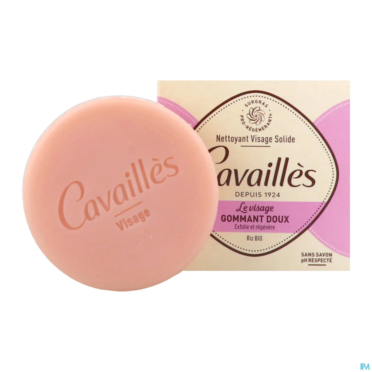 Rogé Cavaillès Nettoyant Visage Solide Gommant Doux 70g