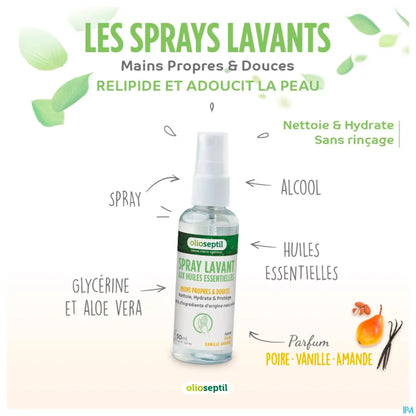 Spray detergente pera e vaniglia 50 ml