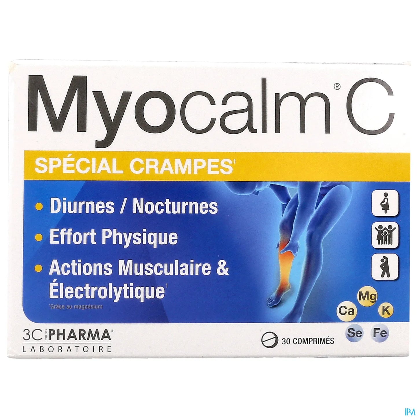 Myocalm C Spécial Crampes 30 Comprimés
