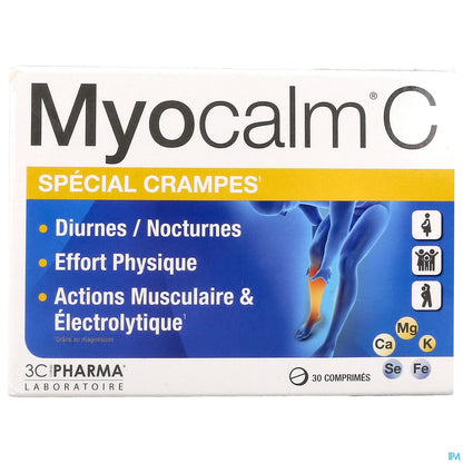 Myocalm C Spécial Crampes 30 Comprimés