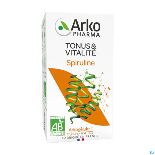 Arkogélules Spirulina Biologica 45 Capsule
