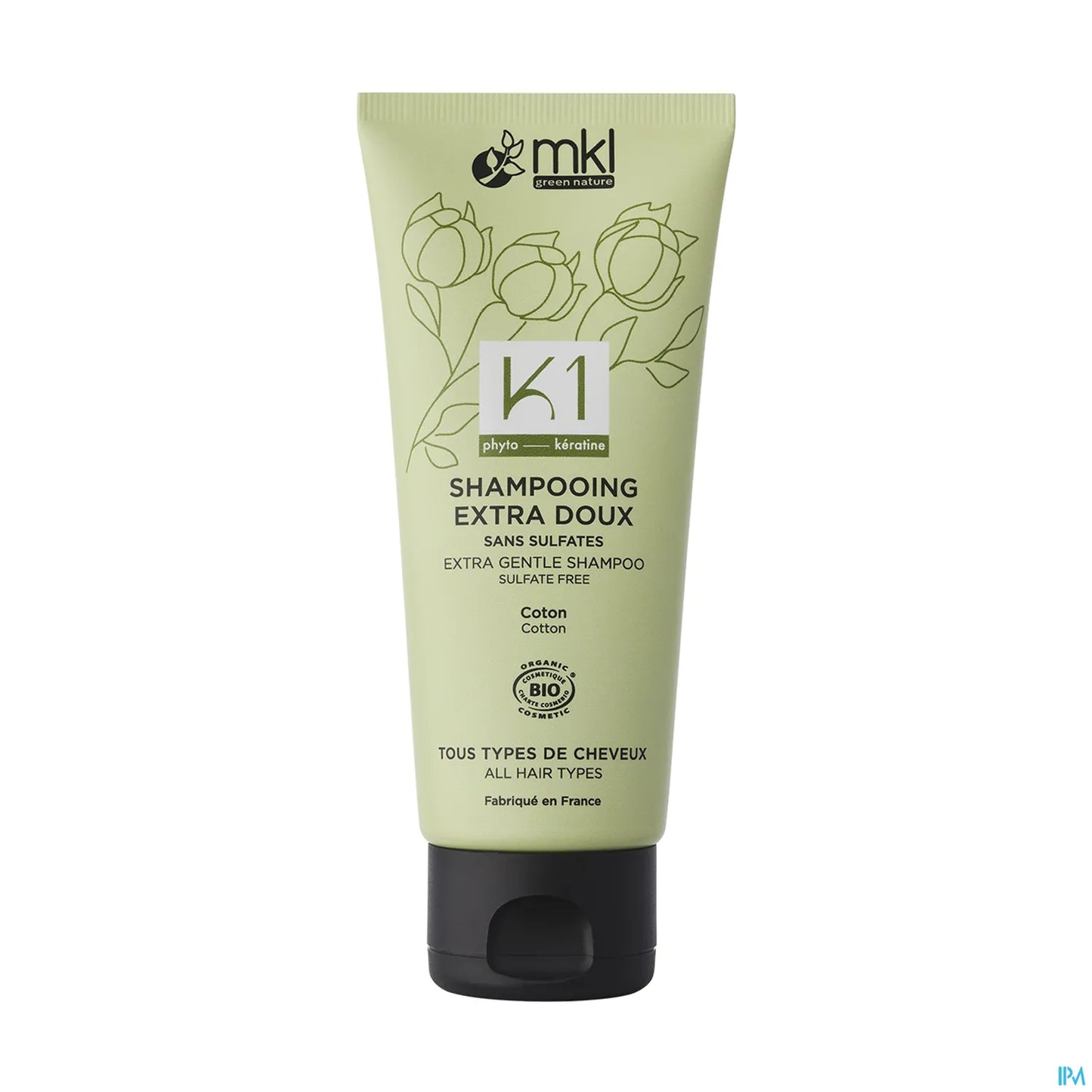 Shampoo extra delicato al cotone biologico Green Nature 100 ml