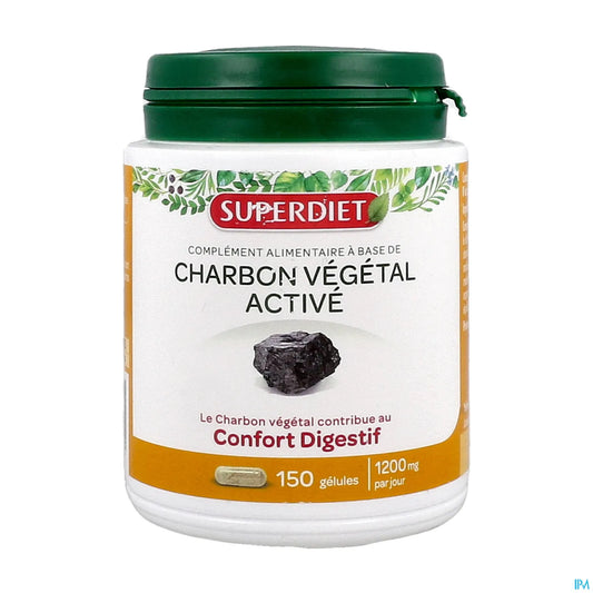 Charbon Végétal Activé 150 Gélules
