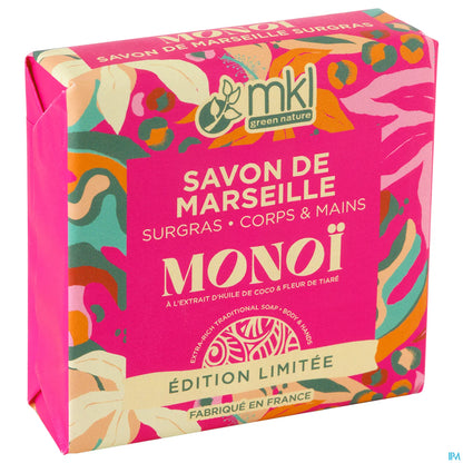 Green Nature Sapone di Marsiglia Surgras Monoï 100g Edizione Limitata