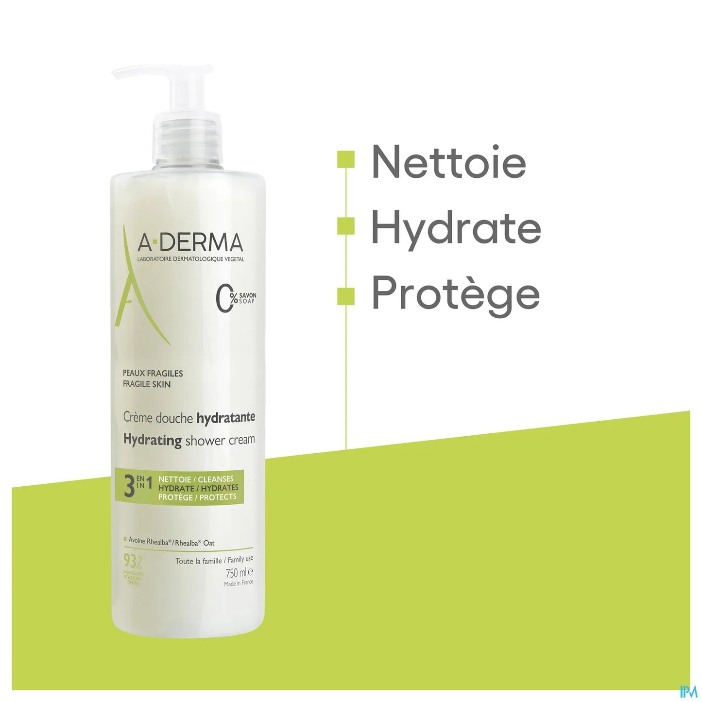 Crema doccia idratante 3 in 1 750 ml