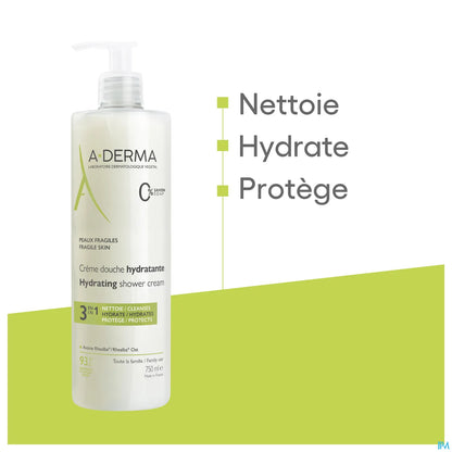Crema doccia idratante 3 in 1 750 ml