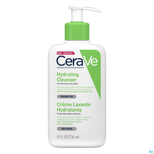 Crema detergente idratante per pelli da normali a secche 236 ml