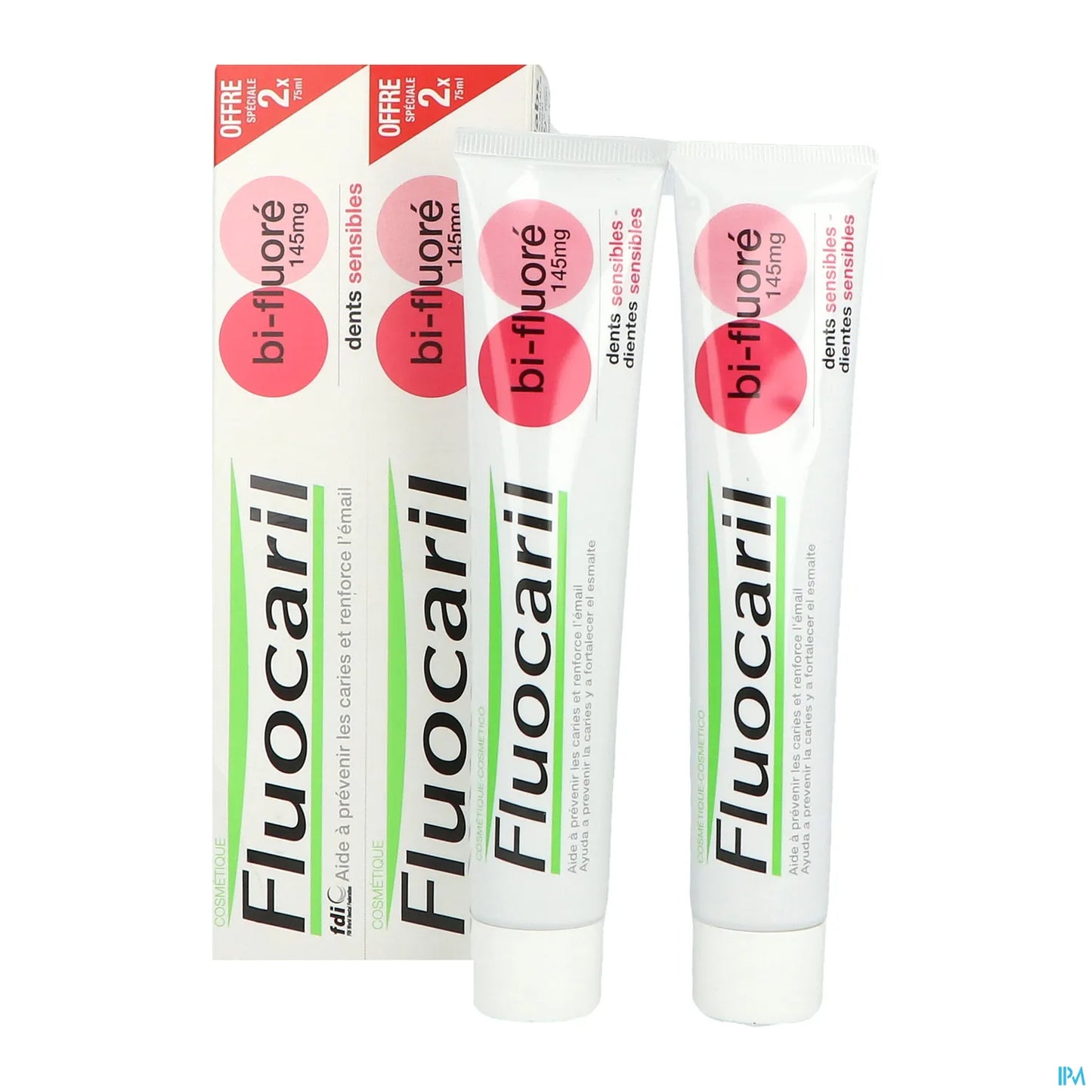 Bi-Fluoride Toothpaste for Sensitive Teeth 145mg 2x75ml