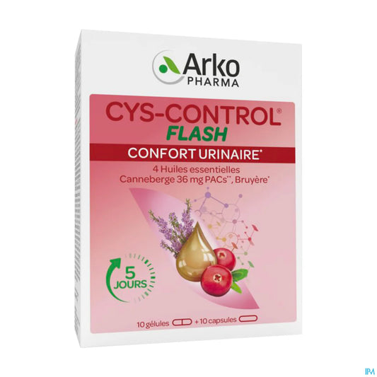 Cys-Control Flash 36 mg 20 Capsules