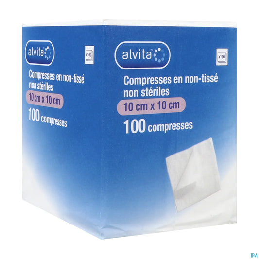 Compressa in tessuto non tessuto 10x10 cm 100 unità