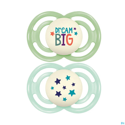 Perfect Night Trend Silicone Pacifier 18+ Months x2