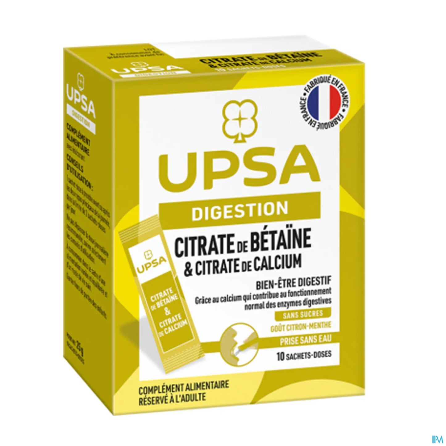 Digestion Betaine Citrate and Calcium Citrate 10 Sachets