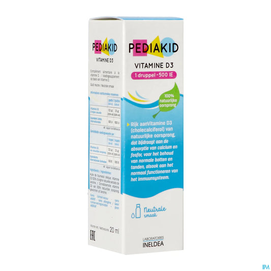 Ineldea Pediakid Vitamine D3 200 UI 20ml