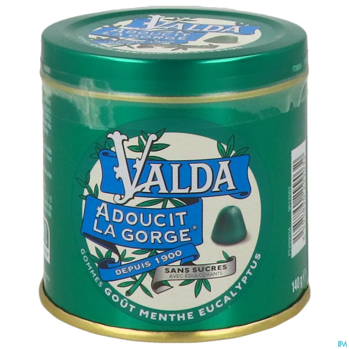 Gomme da masticare senza zucchero Valda al gusto di menta ed eucalipto 140 g