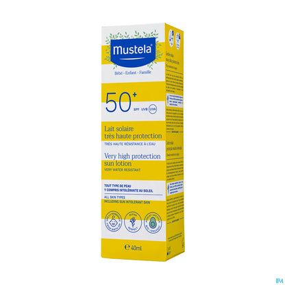 Lait Solaire Très Haute Protection SPF50+ 40ml