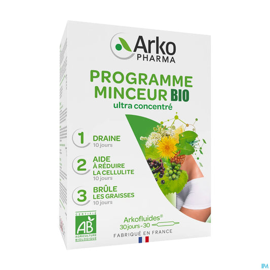 Arkofluides Programma Dimagrante Biologico 3 x 10 Fiale