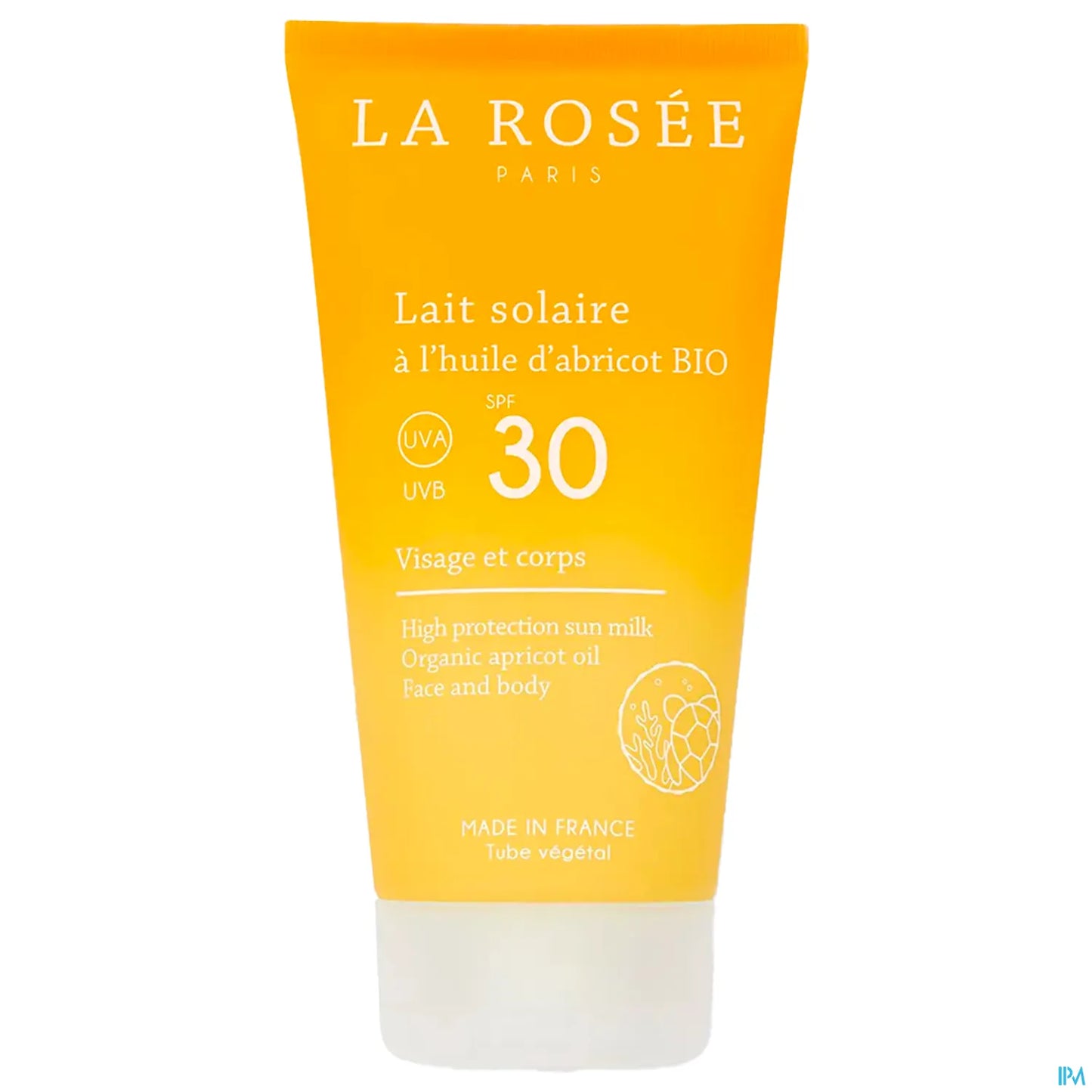 Crema solare con olio di albicocca biologico SPF 30 150 ml