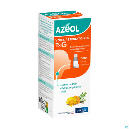 Azeol Sirop Toux Grasse 75 mL