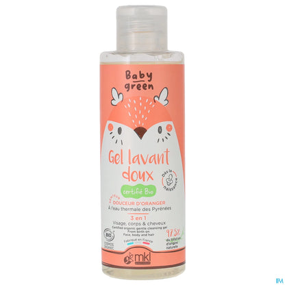 Green Nature Baby Green Gel Lavant Doux Bio 100 ml