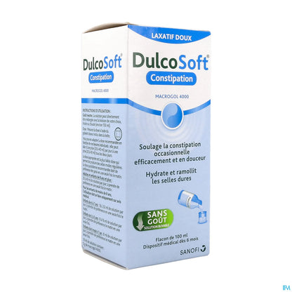 Sanofi Dulcosoft Constipation Laxatif Doux Solution Buvable 100ml