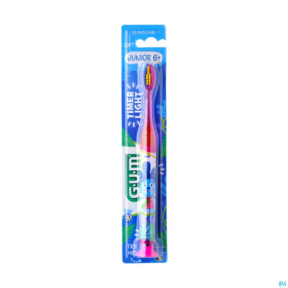 GUM 903 Junior Light-Up Toothbrush for Children 5-12 Years