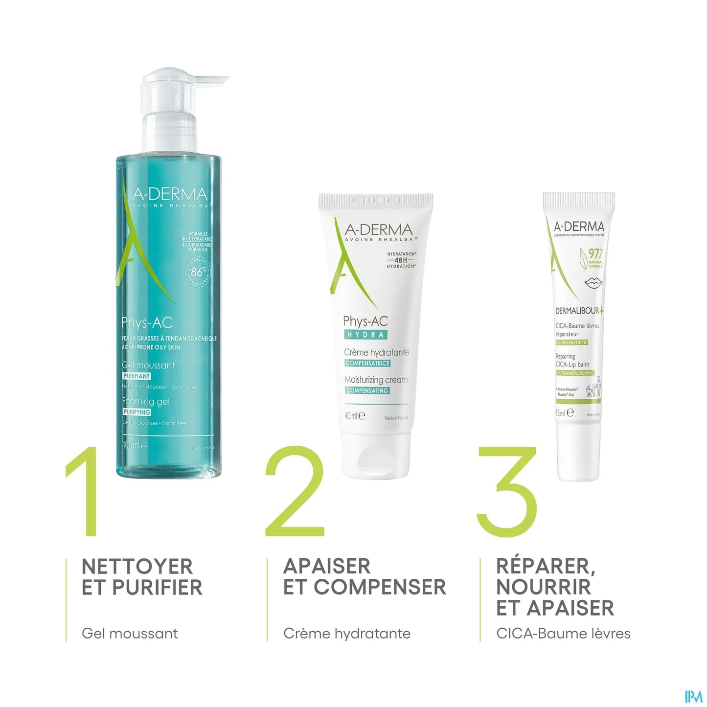 Dermalibour Cica+ Lèvre 15 ml