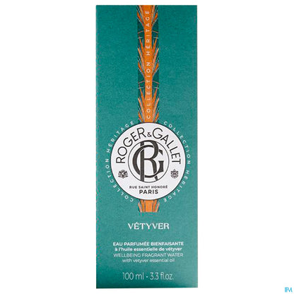 Acqua profumata benefica al vetiver 100 ml