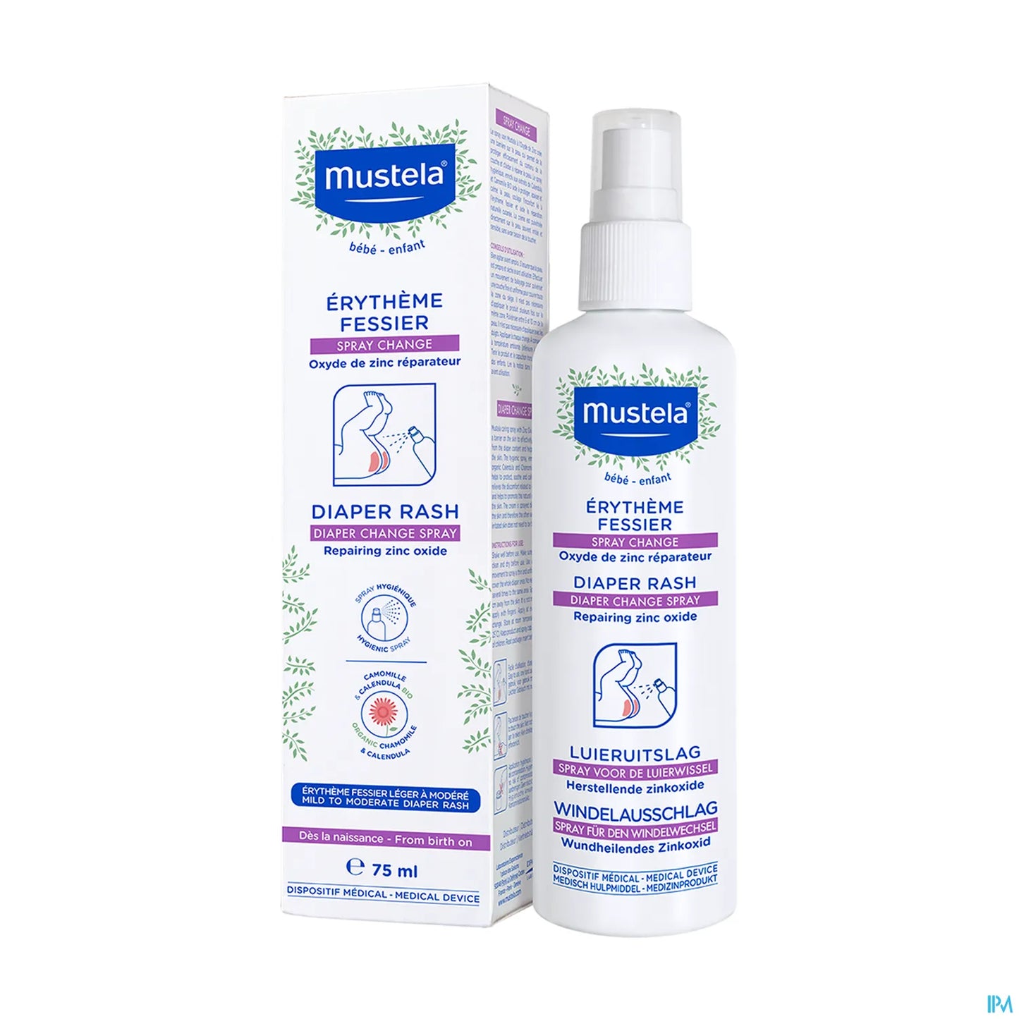 Spray per irritazione da pannolino 75 ml