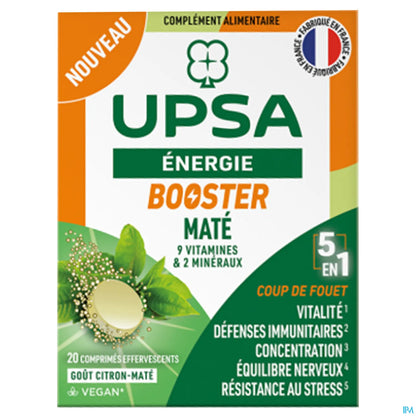 Energie Booster 5 en 1 - 20 Comprimés