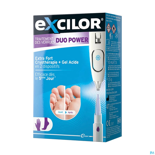 Excilor Wart Treatment Duo Power Pen 10 ml + 1.5 g