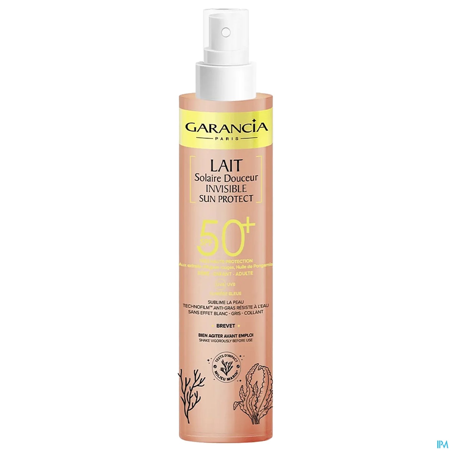 Lait Solaire Douceur Invisible Sun Protect SPF50+ 150 ml