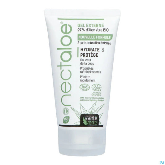 Gel per la pelle all'aloe vera biologica Nectaloe 150 ml