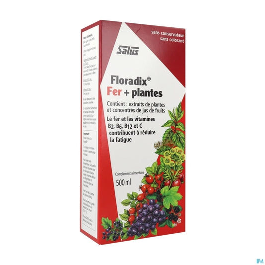 Floradix Iron Plant Oral Solution 500ml