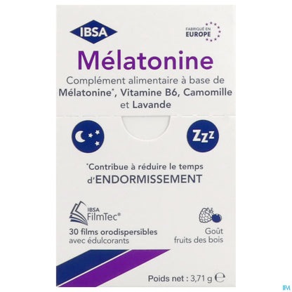 Melatonina 30 film orodispersibili