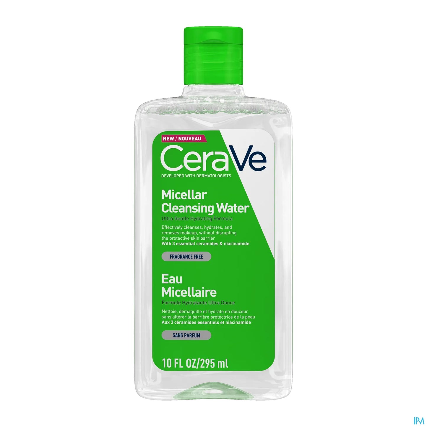 Acqua micellare detergente con niacinamide per tutti i tipi di pelle 295 ml